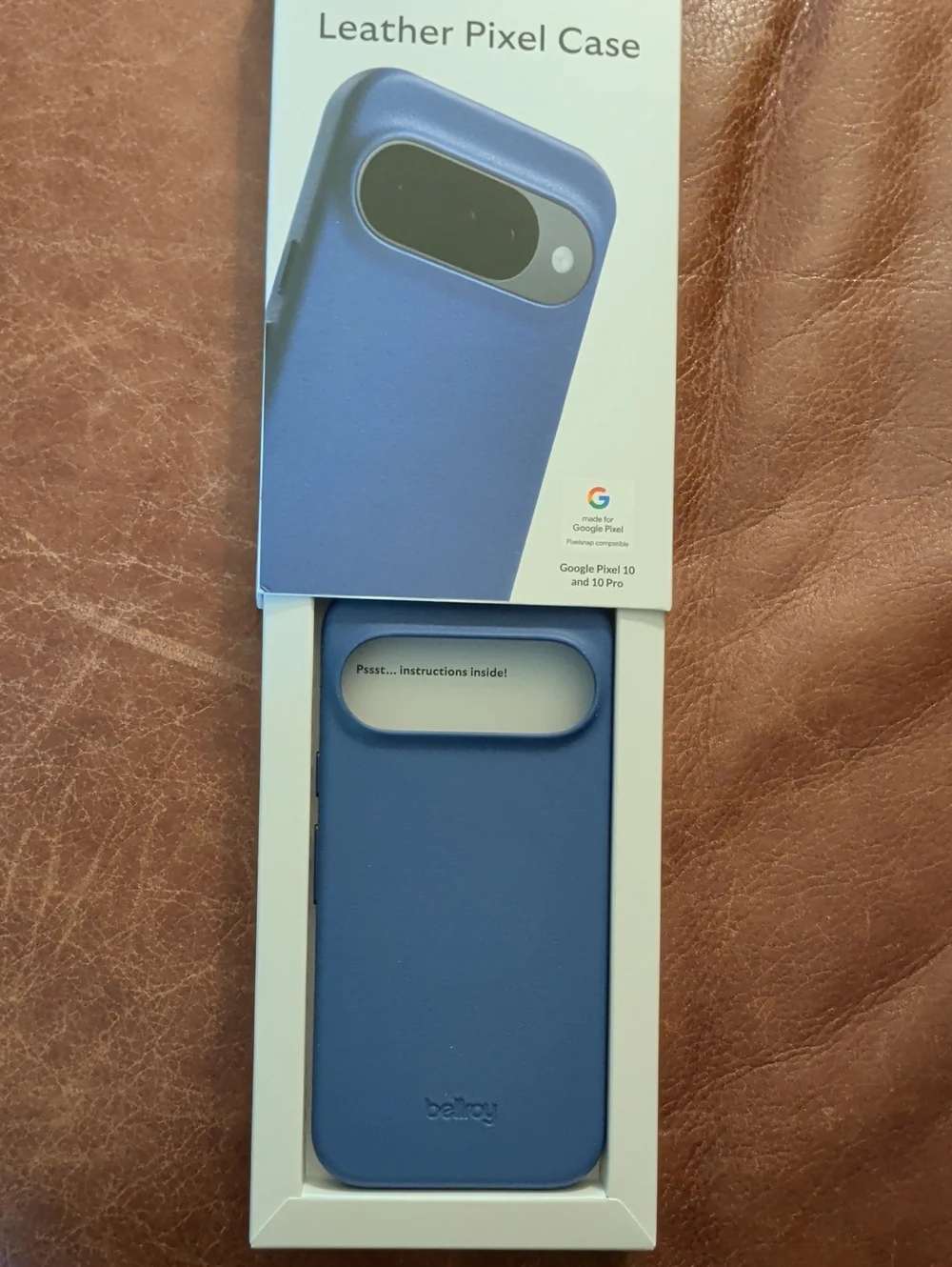 Bellroy Leather Google Pixel 10 Or Pixel 10 Pro Case NiB